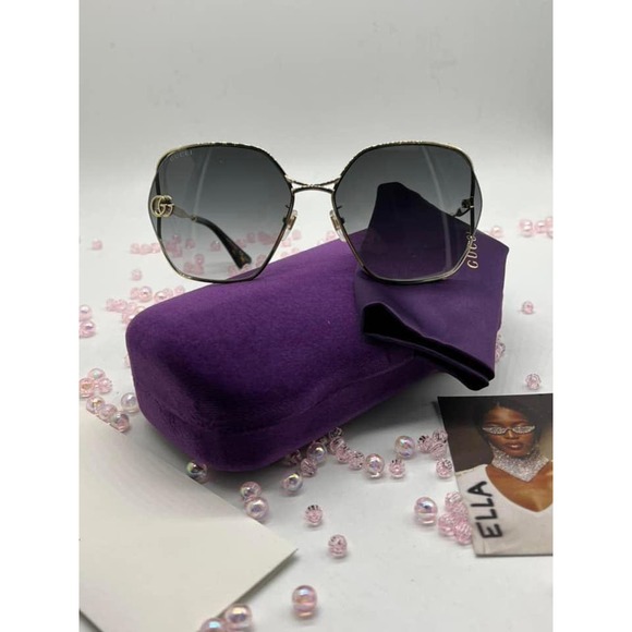 NEW Gucci GG0818SA Marmont Logo Sunglasses - Picture 6 of 8